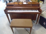 Beautiful Rudolph Wurlitzer Piano w/ Bench