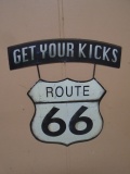 Route 66 Meral Sign