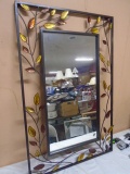 Beautiful Metal Art Wall Mirror