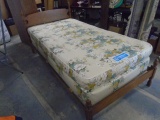 Twin Size Bed Complete w/ Simmons Mattress Set