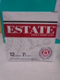 25 Round Box of Estate 12ga Shotgun Shells