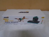 2 Pack of Avia 2lb Ankle Weights