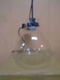 Brand New Hanging Light Fixture w/ Glass Shade