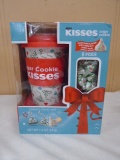 Brand New Hershey's Kiss Travel Mug & Sugar Cookie Kisses