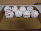 8 Brand New Rawlings Official Legue Baseballs