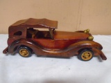 Wooden Heritage Mint Car