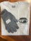 Umbarger Show Feeds Size Medium T-Shirt and 1 Pair of Gloves