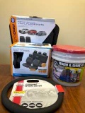 Wash and Shine Kit, Seat Covers,Floor Mats and Steering Wheel Cover