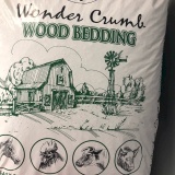 (2) 40# Bags Wonder CrumbWood Bedding From Ripley Family Farm