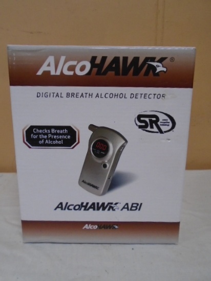 Alco Hawk Digital Breath Alcohol Detector