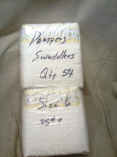 Pampers Swaddlers qty. 54