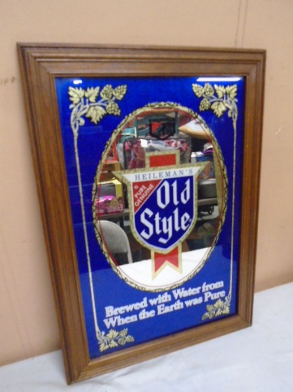 Old STyle Bar Mirror