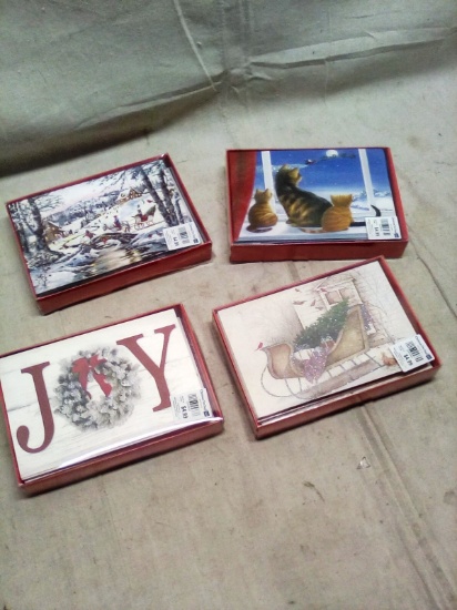 Four Boxes of Christmas Cards