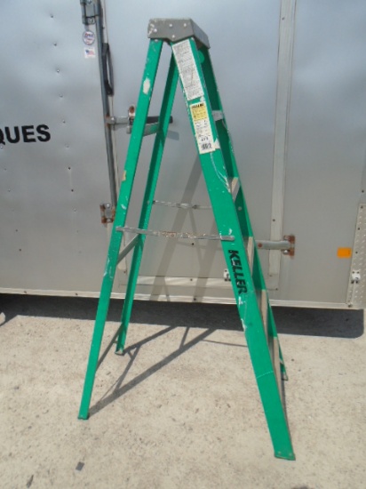 6ft Keller Fiverglass Step Ladder