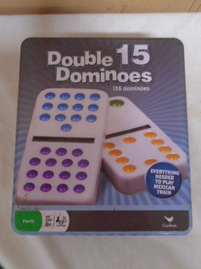 Set of Double 15 Dominoes