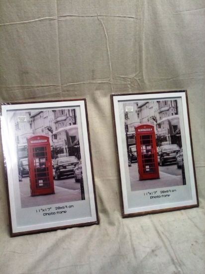 Pair of Wood Picture Frames