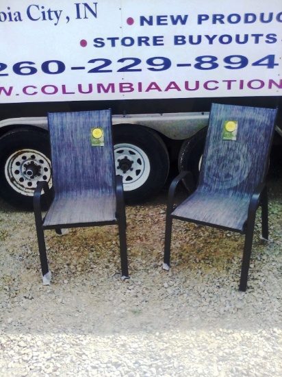 Pair of Indoor/Outdoor Sling Chairs