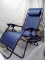 Adjustable Zero Gravity Patio Chair Recliners w/ Cup Holders