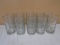 Set of 10Heavy Glass Tumblers