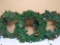 3 Large Lighted Wreathes