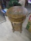 Painted Round Plant Stand w/ Drawer