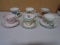 6pc Group of Cups & Saucers