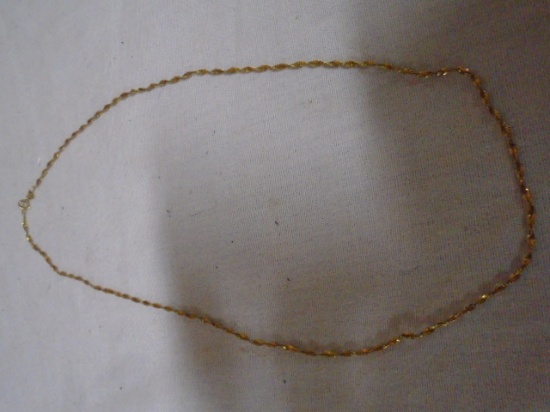 17" 14k Gold Necklace