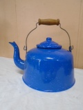 Porcelain Over Steel Tea Kettle