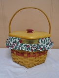 1997 Longaberger Snowflake Basket