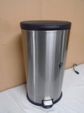 Stainless Steel Tall Kitchen Trash Can
