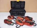 Hand Carry Tool Box w/6 Ratchet Straps