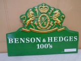 Benson and Hedges Metal Sign