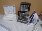 Mr Coffee Digital Coffee Maker-GE Mixer-B&D Steam Iron