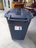 Hyper Tough 32gal Wheeled Trash Can