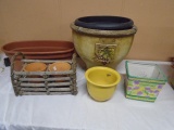 Group of Flower Pots & Planters