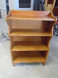 4 Shelf Maple Bookcase