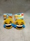 Pair of Laughing Emoji Blue Tooth Speakers