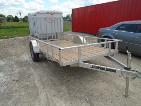 Like New Carry-On Aluminum 6ft x12ft Trailer