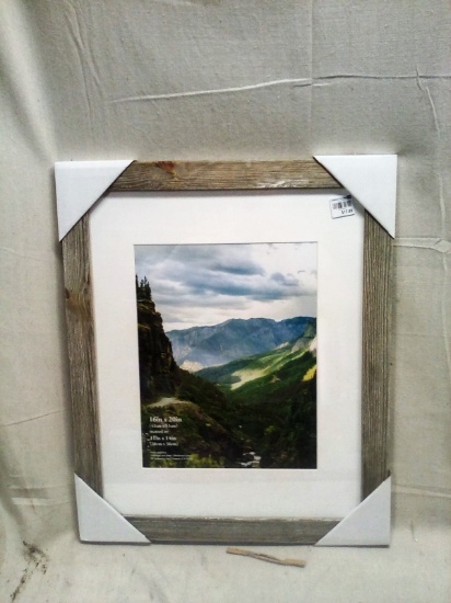 Grey Weathered Wood Picture Frame