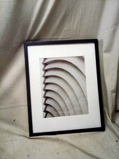 Matted Black Picture Frame
