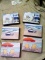 Six Boxes of Folding Beach Scene Cards with envelopes