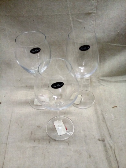 Set of 3 Academia Italian Wine Glasses