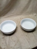 Fitx and Floyd White Serving Dishes