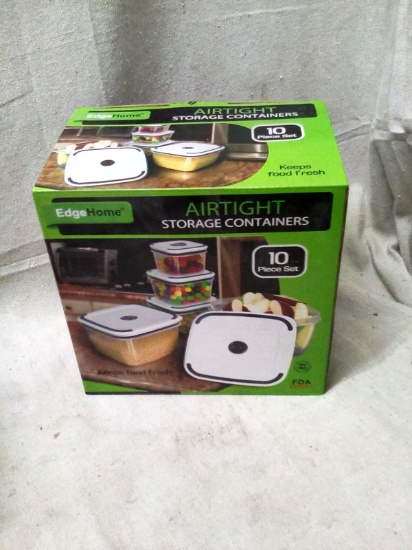 Air Tight Storage Containers 10 Piece Set