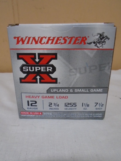 25 Round Box of Winchester 12 Ga. Shotgun Shells