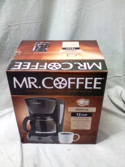 Mr. Coffee 12 cup Switch Coffee Maker