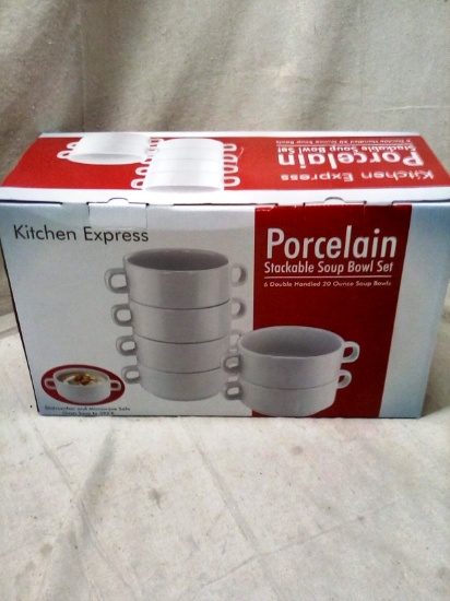 Kitchen Express Porcelain Soup Bowl Set