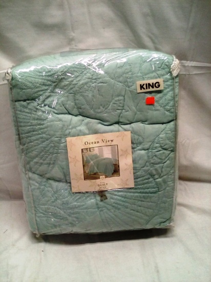 Ocean View King Size Quilt