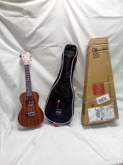 23in Acoustic Concert Sapele Ukulele Starter Kit