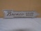 Ford Bronco Metal Arrow Sign